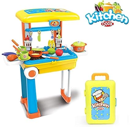 trolley kitchen set toy