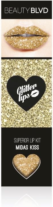 Glitter Lips Lip Kit - Midas Kiss, Cruelty Free, Waterproof
