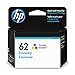 HP 62 Ink Cartridge Tri-Color Economy (1VV42AN) for HP Envy 5540 5541 5542 5543 5544 5545 5547 5548 5549 5640 5642 5643 5644 5660 5661 5663 5664 5665 7640 7643 7644 7645 HP Officejet 200 250 258…