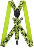 ORSKY Mens Suspenders with Clips Suspenders for Men Leather Suspenders