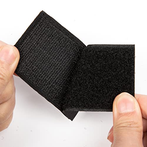 12 Pieces Service Dog Therapy Dog Don't Pet in Training No Touch Full Embroidered Badge Emblem Patch for Service Dogs Harness Vest Clothes