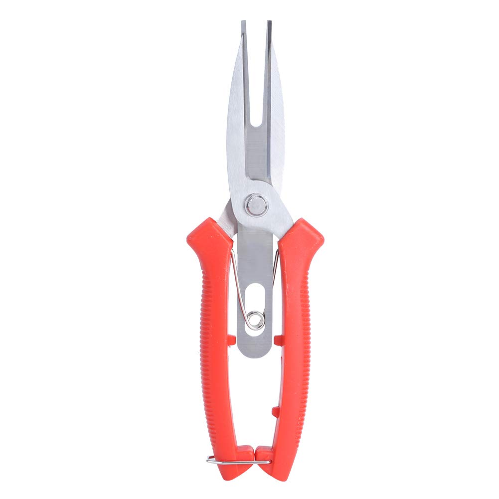 Oumefar Garden Scissors, Stainless Steel Pruning Shears Double Mouth Scissors - & Easy to Use Garden Tools for Gardening Agricultural Tree Branch Flower Pruner