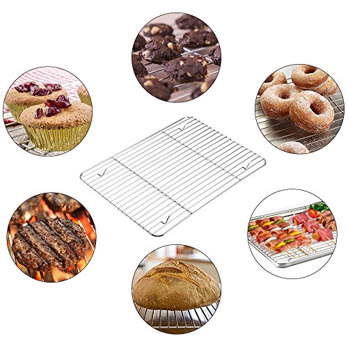 TeamFar Baking Rack Cooling Roasting Rack Stainless Steel For Baking 