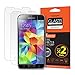 Spigen Galaxy S5 Screen Protector Tempered Glass 2 Pack for Samsung Galaxy S5