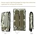 Huijukon Molle Tactical Phone Pouch Large Smartphone Pouch Belt Holster Case for iPhone 11 XS iPhone 11 XS Pro Galaxy S10 Galaxy S10 Plus Note 10 (Camo)