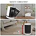 WEINAS Portable Space Heater, Ceramic Electric Heater 950W Auto Oscillating 3 Modes 2S Heat-up, Overheat/Tip-Over Protection Personal Desk Heater Fan for Home Office