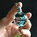 S-SO K9 Crystal 3D Eevee pokemon ball Night LED light keychain ring