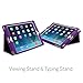 CaseCrown Bold Standby Pro Case for iPad Air - [Corner Protection] Auto Wake/Sleep, Hand Grip, Multi-Angle Viewing Stand (Compatible with iPad 9.7 2018/2017) - Purple