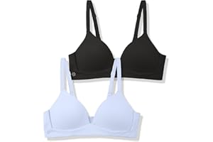 SALIA GIRL Soft Lightly Padded Teen Bras for Girls, Pull-On Wireless Training Bras for Teens Ages 10-14, Everyday Comfort