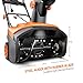 TACKLIFE Snow Blower, 15Amp Electric Snow Blower, 20 INCH Width Steal Auger, 30ft Throwing Distance, Overload Protection, Anti-Freezing Handle, for Snow Cleaning, GST01