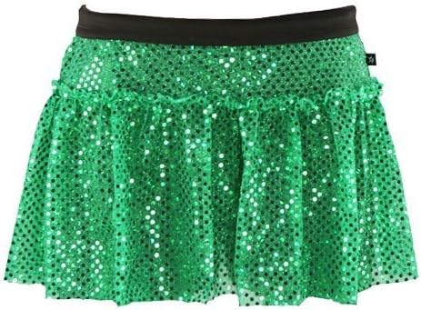 Green Sparkle Running Skirt XL