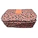 Perchedl Large-capacity Multi-function Portable Travel Cosmetic Bag, Waterproof Hanging Storage Bag, Unisex, Lightweight, Stylish, Hook and Multiple Compartments (Khaki leopard)