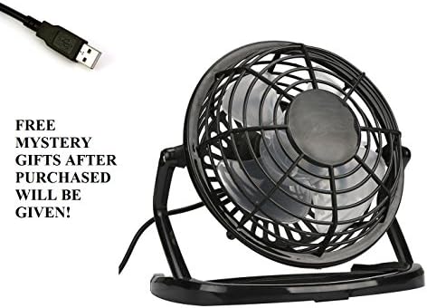 Perfect TEN Desk Fan Table Mini USB, Quiet, Strong Wind,4 Inch Speed Portable Cooling Desktop