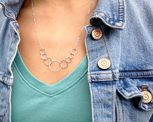 EFYTAL 80th Birthday Gifts for Women, Sterling Silver