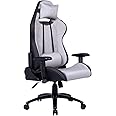 Cooler Master Caliber R2C Gaming Chair High Back Office Computer Game Chair, PU Leather Reclining Ergonomic Backrest, Headrest, Seat Height and Armrest Adjustment with Lumbar Support