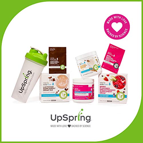 Upspring Milkflow Breastfeeding Supplement Drink Mix with Fenugreek