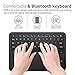 Boriyuan New iPad Pro 10.5 inch 2017 Keyboard Case - 360 Degree Rotating Stand Cover Leather Portfolio Case with Bluetooth Wireless Keyboard for Apple New iPad Pro 10.5 2017 (Black)