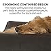 Furhaven Orthopedic Dog Bed for Large Dogs w/ Removable Washable Cover, For Dogs Up to 75 lbs - Microvelvet Luxe Lounger Contour Mattress - Espresso, Jumbo/XL