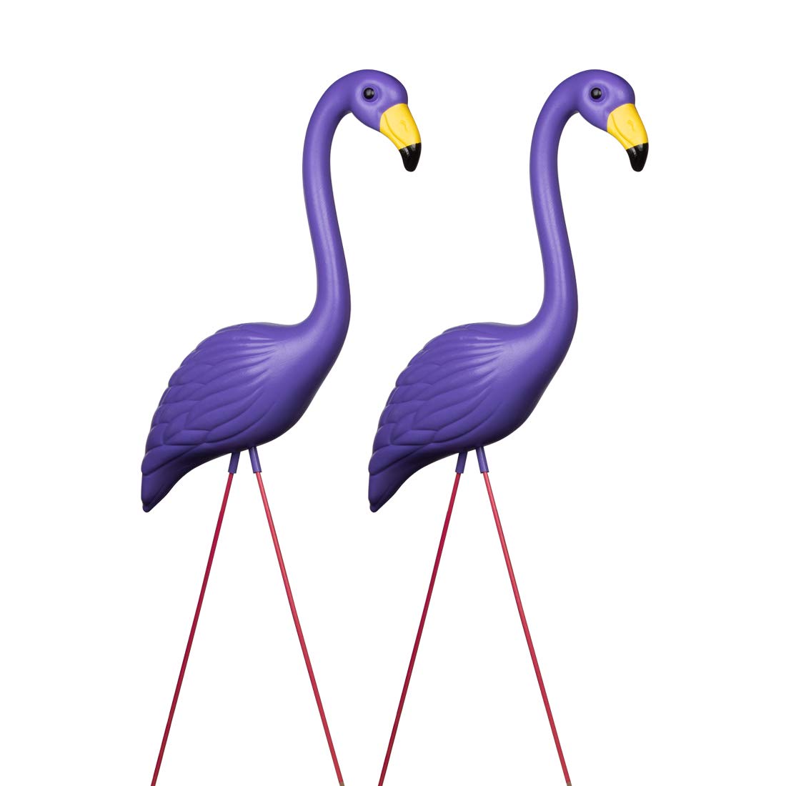 And Bird Flamingo Novelty Yard Lawn Art Garden Ornaments, Garden Flamingo Decor, Adjustable Feet Length, Party Decor Supplier - Pack of 2