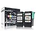 GPC Image 2 Pack Ink Cartridge Replacement for Canon PG-245XL 245 XL CL-246XL 246 XL High Yield for Canon PIXMA MX492 MG2520 MG2920 MG2420 MG2922 MG2924 iP2820 Show Ink Level (1 Black, 1 Tri-color)