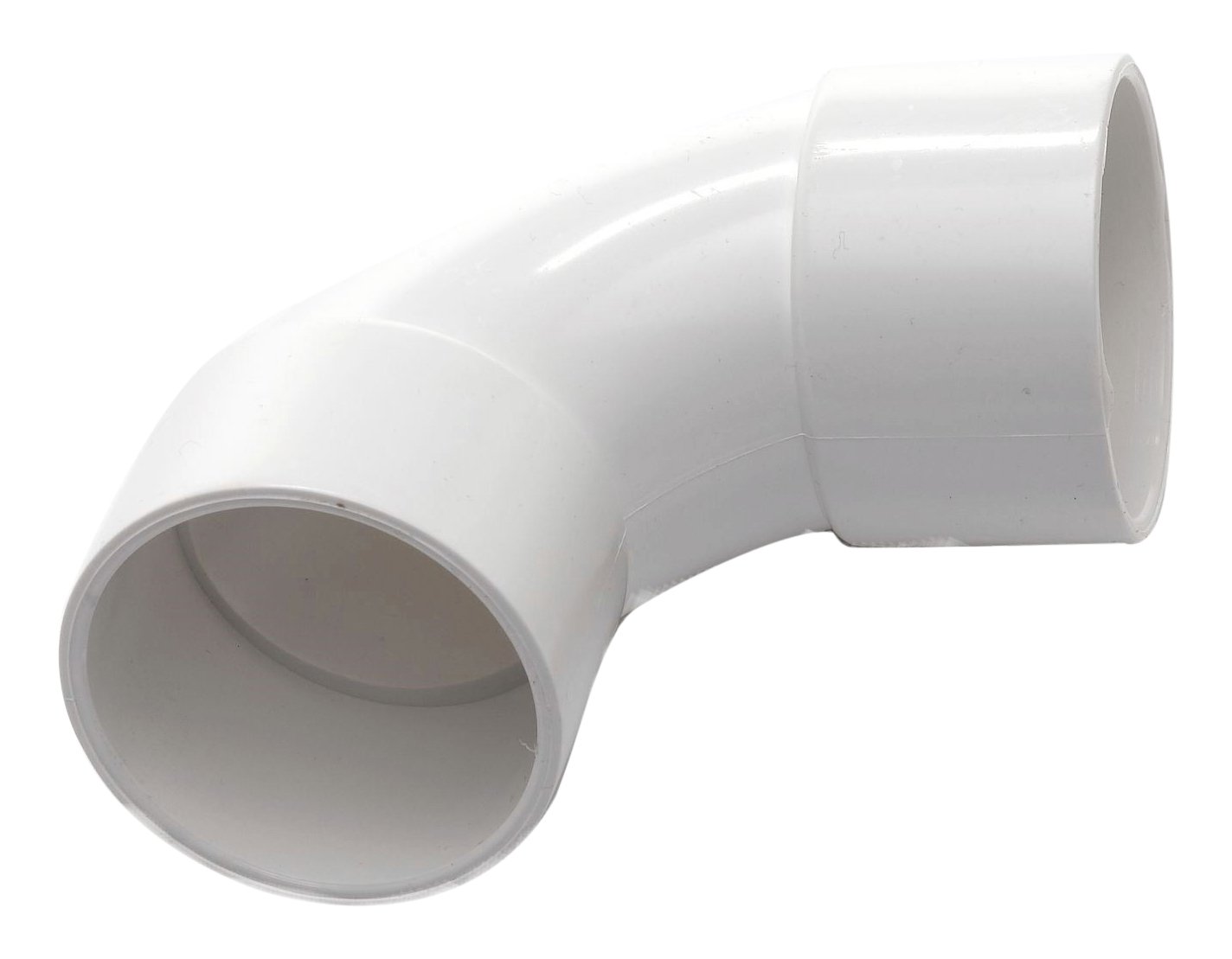 Merriway BH04194 Solvent Weld with 90 Degree Swept Bend, 32 mm - White