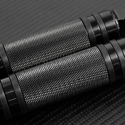 YHMTIVTU Motorcycle Foot Pegs Male Mount Billet Aluminum Footpegs Footrest Fit for Harley Sportster Dyna Road King Electra Glide Fat Bob - Thumbnail 6