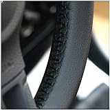 AUTOXBERT 38cm 15 Inch Steering Wheel Cover Ultrafine Fiber Leather Non Slip view 4