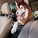 INNX Pet Barrier Safety Net Dog Barrier-OP102008 (2019 Popular Design) Universal for Cars, Jeeps, Trucks, Suvs, Vehicles, Dogs, Pets, Seatback, Front Seat, Heavy Duty and Portable, 11.8