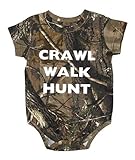 Crawl Walk Hunt Realtree Camo Baby Body Suit - Hunting Baby Clothing