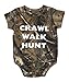 Crawl Walk Hunt Realtree Camo Baby Body Suit - Hunting Baby Clothing