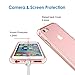 JETech Case for iPhone 6 and iPhone 6s, Non-Yellowing Shockproof Phone Bumper Cover, Anti-Scratch Clear Back (Rose Gold)