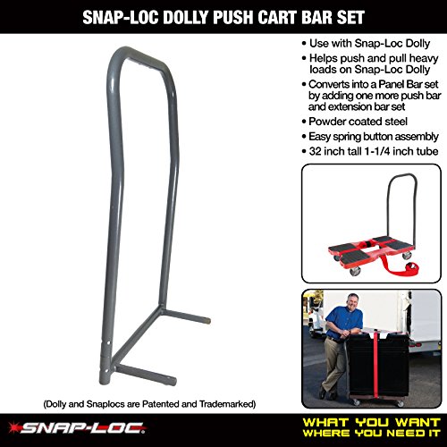 PUSH BAR SET for Snap-Loc Dolly