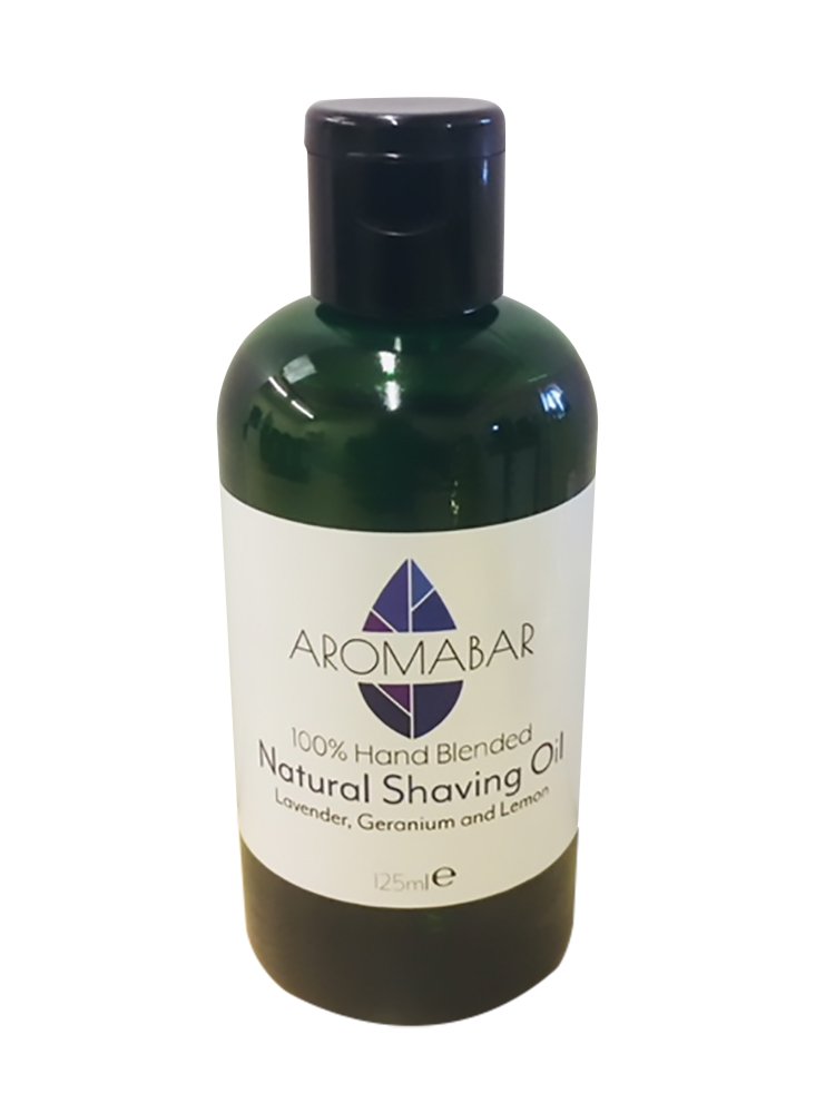 Natural Shaving Oil 125ml Lavender, Geranium & Lemon Unisex