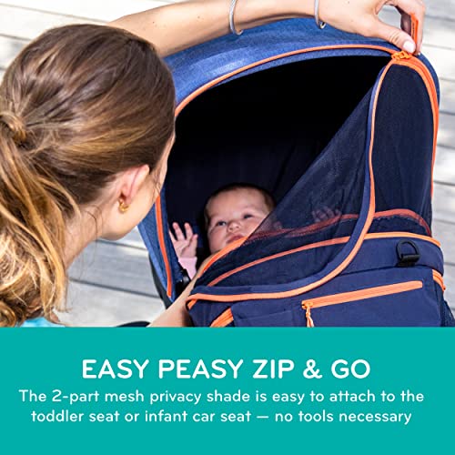 Evenflo Pivot Vizor Travel System With LiteMax Infant Car Seat