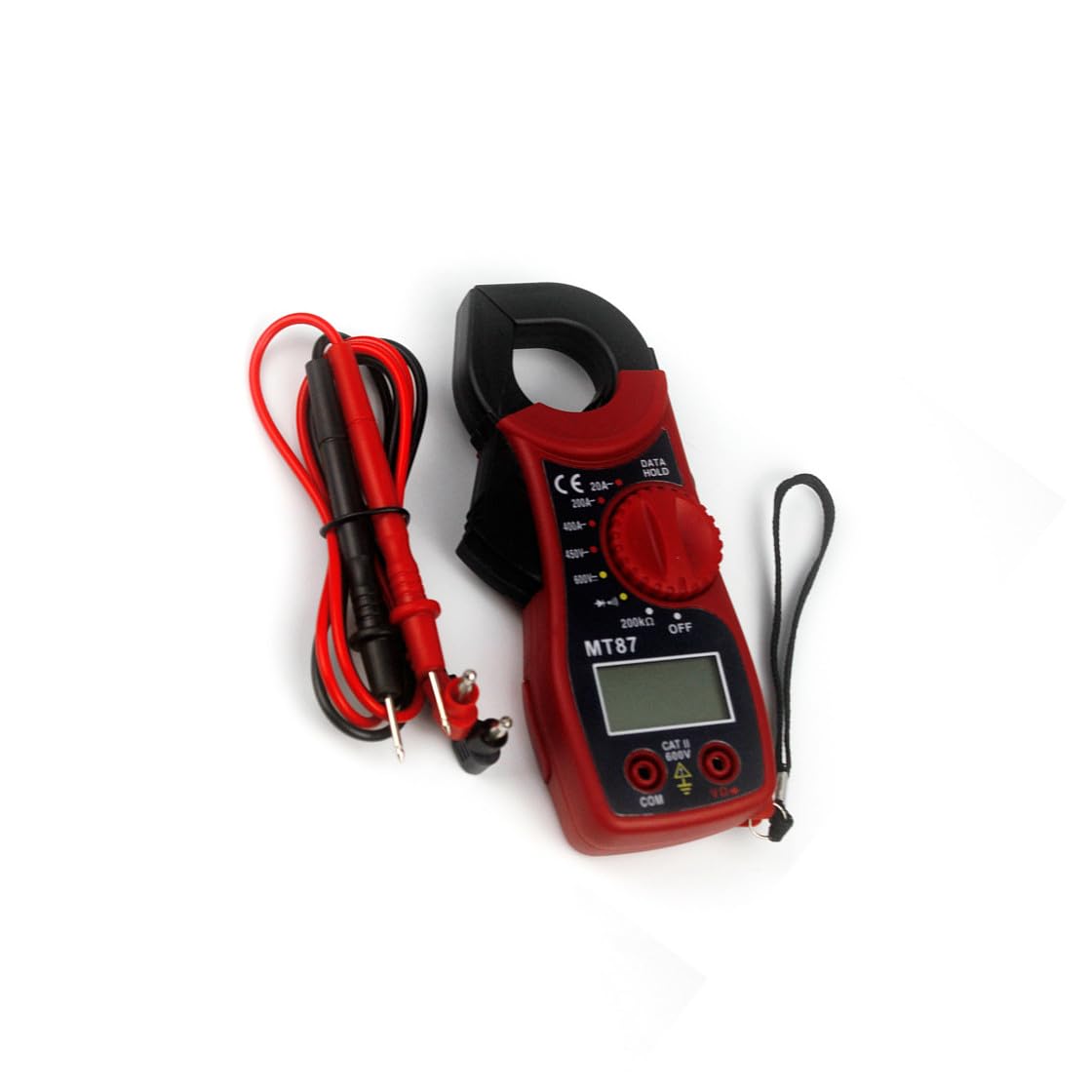 Aofan MT87 Digital Clamp Meter, AC DC handheld Multimeter Measures Voltage Tester, AC Current, Resistance, Continuity, Tests Diodes