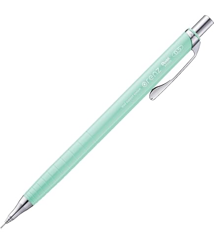 Amazon.com : Pentel Mechanical Pencil, Orenz 0.3mm, Mint Green