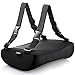 SimplePosture Lower Back Pain Cushion - Specially Designed for Maximum Lumbar Support and Back Pain Relief with Dual Extendable Straps and Anti-Skid Surface