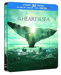 Au Coeur De L'ocean - Combo Blu-Ray 3d + Blu-Ray + Dvd + Copie Digitale - Édition Boîtier Steelbook