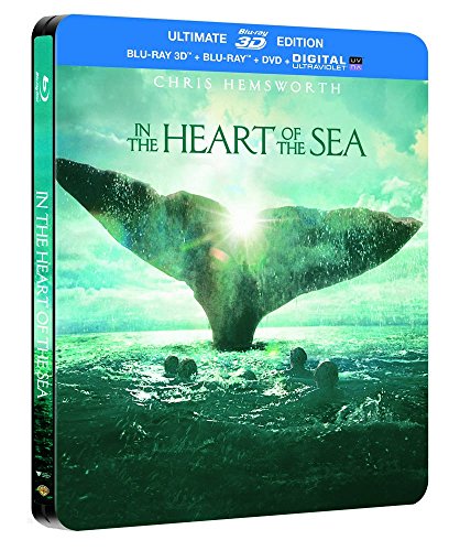 Au Coeur De L'ocean - Combo Blu-Ray 3d + Blu-Ray + Dvd + Copie Digitale - Édition Boîtier Steelbook