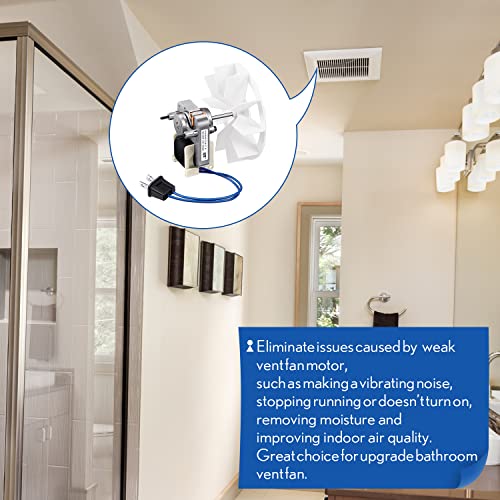 Bathroom Vent Fan Motor and Ceiling Blower Wheel Replacement Electric