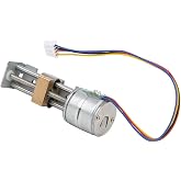 Mini Linear Lead Screw Nut Slider 2‑Phase 4‑Wire Stepper Motor Linear Screw Slide Table Slider Stroke 34mm
