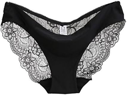 Women Lace Hollow Briefs Panties Seamless Cotton Panty Underwear