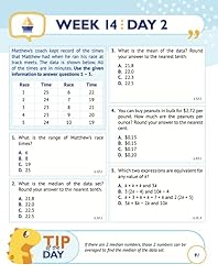 6th Grade Common Core Math: Daily Practice Workbook