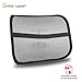 Lumbar Support with Double-Layer Mesh, Bundle Set Mesh Back Support Cushion for Car Seat Home Office Chair with Back Relief Fast Track Program for Orthopedic Lower Back Pain Relief Correct Posture