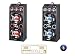 QFX SBX-412207BTRD Bluetooth Speaker with Built-in Amplifier