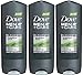 Dove Men + Care Elements Body Wash, Minerals and Sage, 13.5 Ounce (Pack of 3)