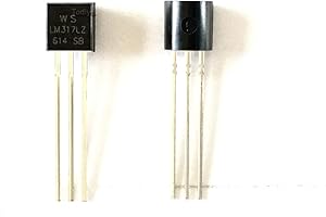 Todiys New 50Pcs for LM317 LM317L LM317LZ TO-92 Low Current 1.2V to 37V Adjustable Voltage Regulator IC LM317LZG