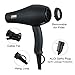 Jinri Hair Dryer Professional Salon 1875W AC Motor Negative Ionic Far Infrared Blow Dryer with Diffuser Straightenning and 2 Speed 3 Heat Setting