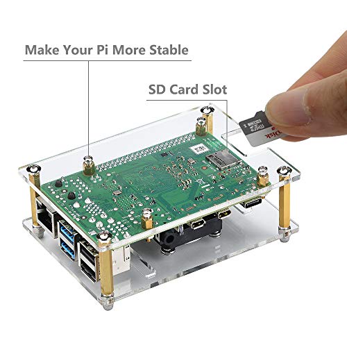 iUniker Raspberry Pi 4 Case, Raspberry Pi 4b Case with Fan Raspberry Pi Fan Case with Raspberry Pi 4 - //coolthings.us