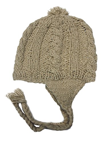 wool cap with ear flaps